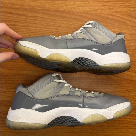 Jordan 11 Low Cool Grey - Picture 3 of 9